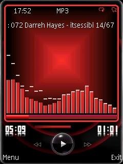 Скин на TTPod v3.80 Dark-Red iPod