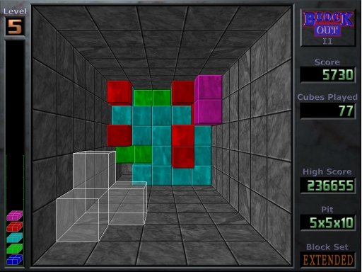 Blockout25 setup