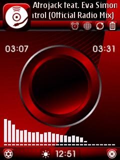 Скин TTPod Red Rave