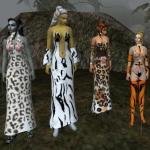wh exotic clothes платья