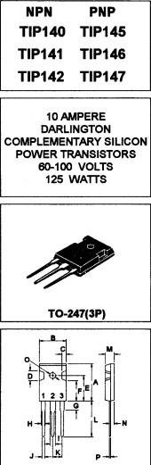 TIP 142.datasheet