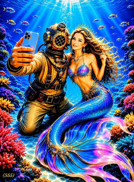 Подводное-селфи