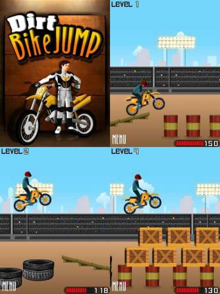 Dirt Bike Jump 320x240 E72