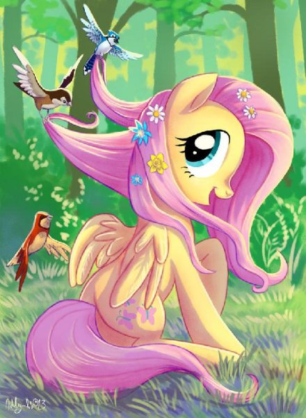 Fluttershy - няшный звук