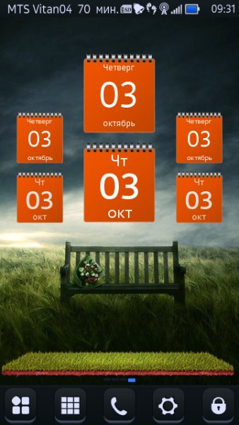 DateampDate BigClock Windows7 By Aks79am