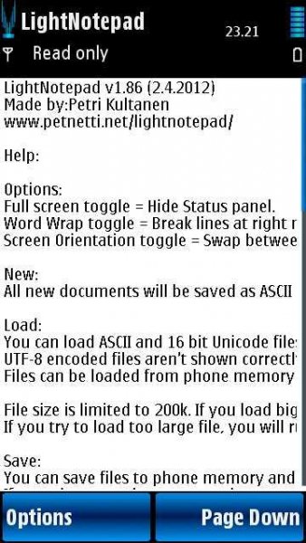 lightnotepad
