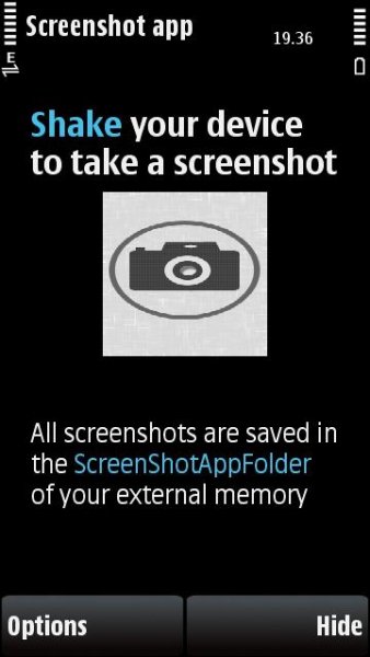 Screenshot app v.1.01