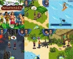 Sims 2 Робинзоны RUS Nokia 128x160
