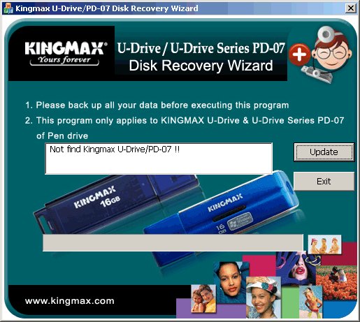 SK6211 6281 Kingmax U-Drive PD-07