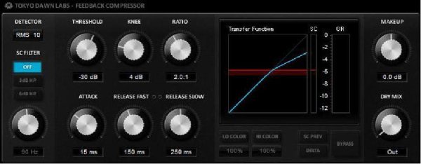 tdr feedback compressor v0.9.03 beta