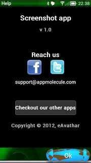 Screenshot app v.1.01(0)