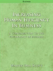 Increasing Human Efficiency inl