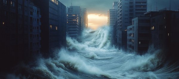 Tsunami-volna-gorod-doma-tuchi-tsifrovoe-iskusstvo-ii-art--1