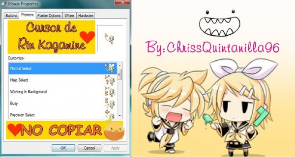 Kagamine Rin Cursor 2