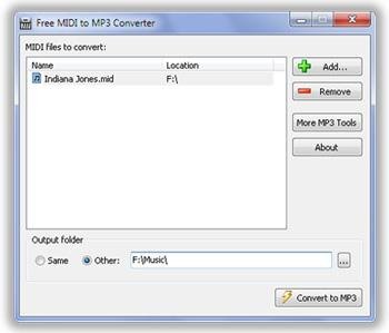 FreeMIDIToMP3Converter