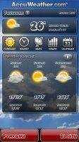 AccuWeather widget
