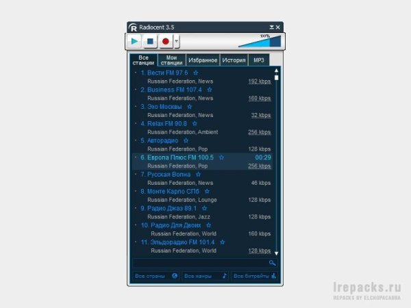 Radiocent 3.5.0.97 (Repack &amp; Portable)
