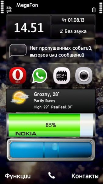 виджет уровень-