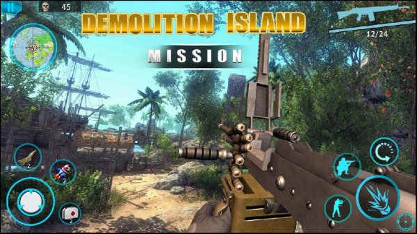Island Demolition Ops: Call of Infinite War FPS