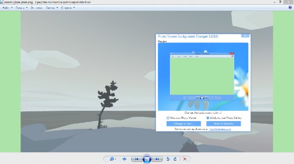 PhotoViewerBackgroundChanger