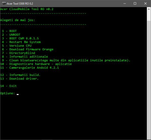 Acer Cloud mobile Tool v.0.2c