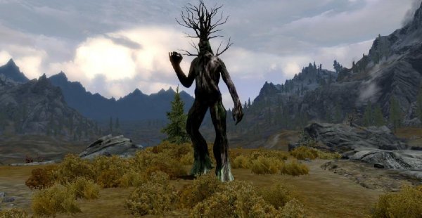 Skyrim Новый монстр Энт