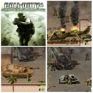 Call of Duty 4-Modern Warfare 240х320 UI