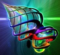 Raibow glassy cursor animated windows