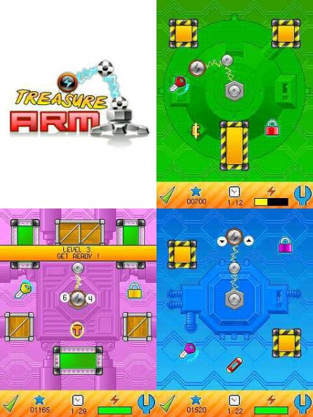 Robot Treasure Arm 240x320 6280