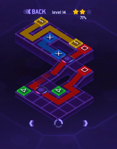 Flow Dots Cyber Lines 3D v.1.0.1