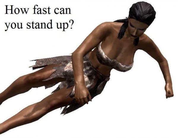 Faster GET UP STAND UP from back WIP-174