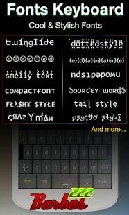 Fonts Keyboard - cool fonts v1.0