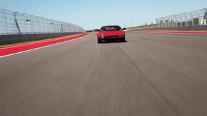 BMW M1 on track at Circuit of the Americas