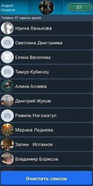 Поиск скрытых друзей для ВК - Сыщик для Вконтакте