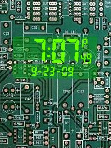digital clock 12-24