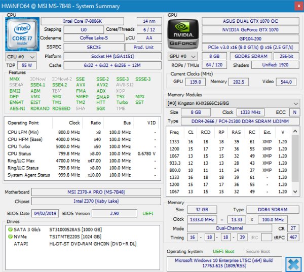 Мониторинг ПК hwi 610