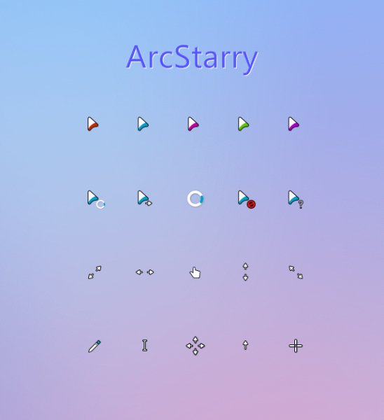 ArcStarry Cursors by alexgal23