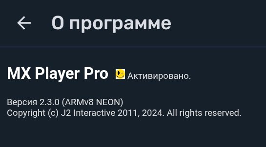 MX Player Pro 2.3.0 (2001002780)