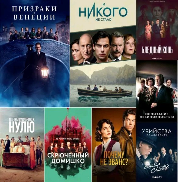 ТОПОВЫЕ ФИЛЬМЫ АГАТА КРИСТИ