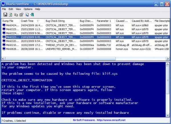 BlueScreenView 1.5.5.0