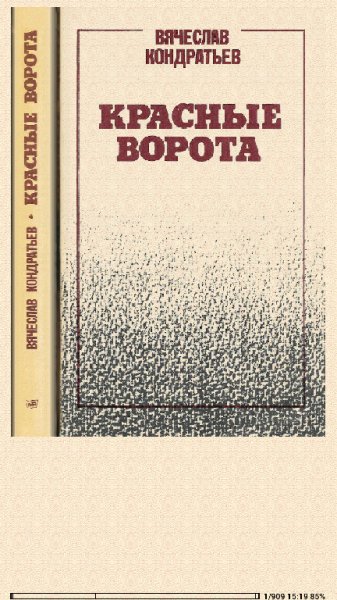В.Кондратьев. Красные ворота