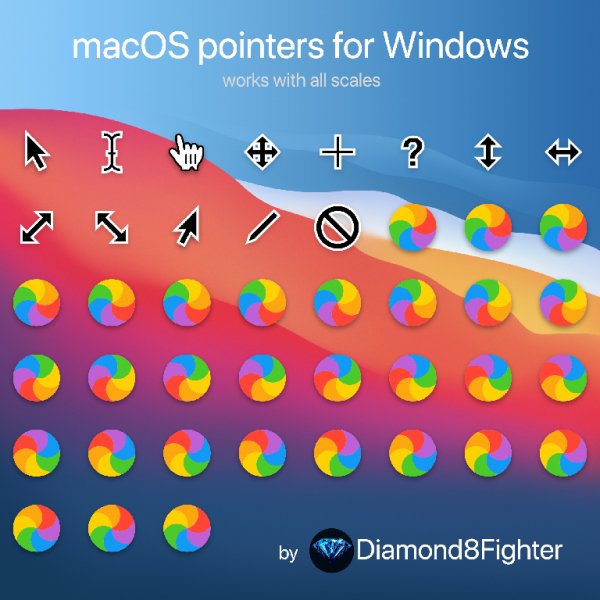 macOS pointers for Windows