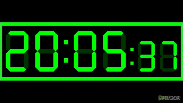 DigitalClockGreen 1.01