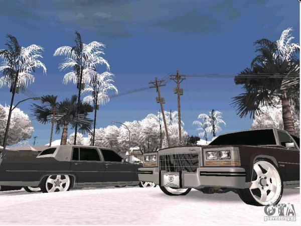 Winter Color Mod для GTA Sa