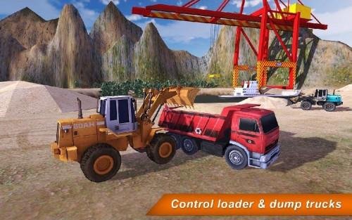 Loader Dump Truck Hill SIM 2 v1.4 [Мод много