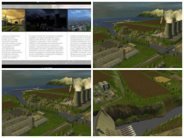 карта Дары Кавказа Farming Simulator 2015