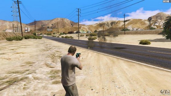 Увеличенные эффекты попаданий для GTA 5