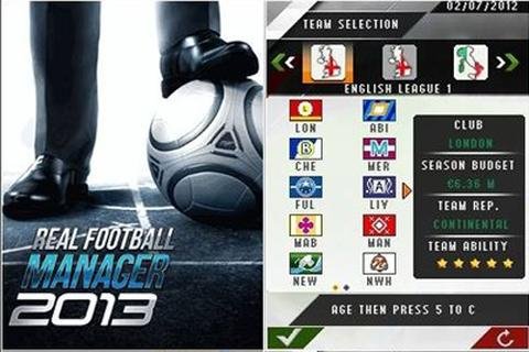 Real Football Manager 2013