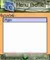Menu profile