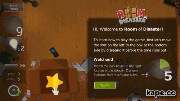 room of disaster